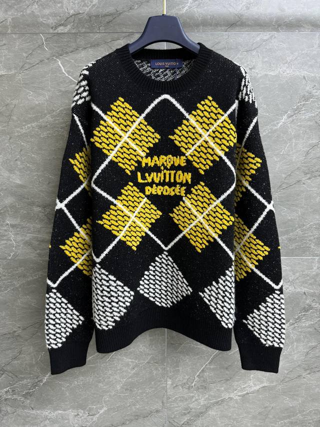 New Arrivals For Early Spring! L-Brand Multi-Color Jacquard Sweater From The 202