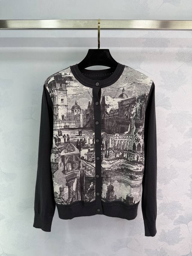 Erdos* 2025 Spring/Summer New Series! Sand Sea Mirage Knit Cardigan! Custom Impo