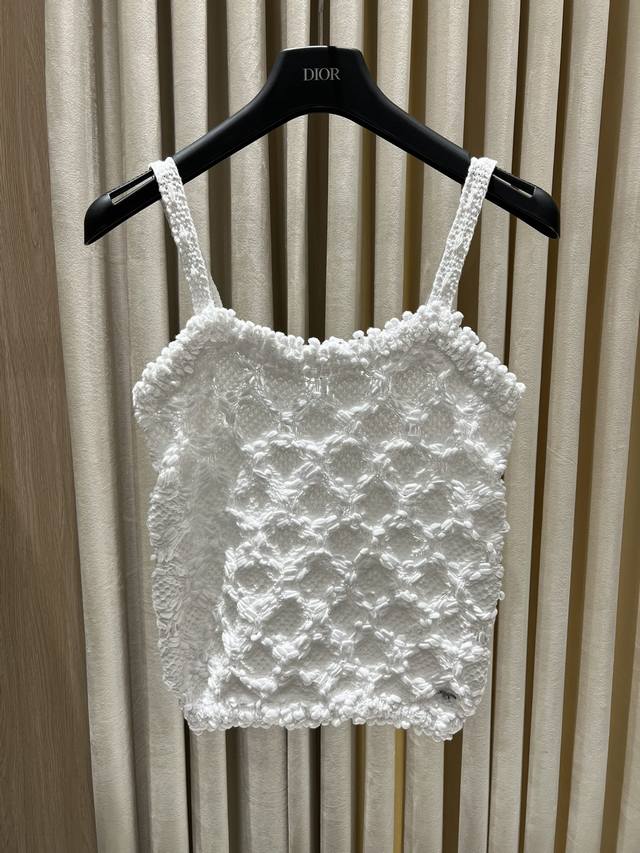 New Arrival Ch Knit Strapless Camisole Cropped Knit Camisole