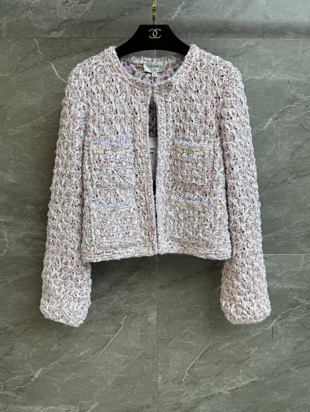 High-End Version Now Available! Xiangjia Colorful Knitted Jacket 2025 Spring/Sum
