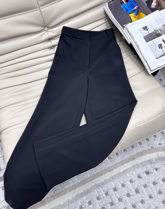 New Arrival! Ysl* Early Spring Collection! Fashionable Minimalist Suit Pants, Ex