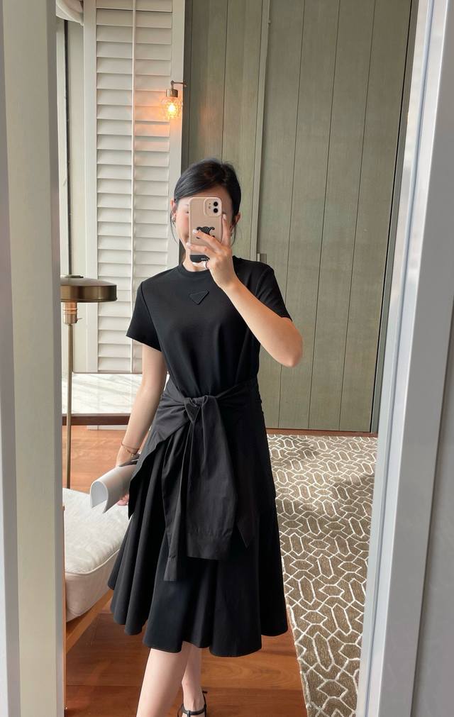 Original Pp.....2025 Summer New Arrival Fashion Patchwork Dress Fashion Is An En