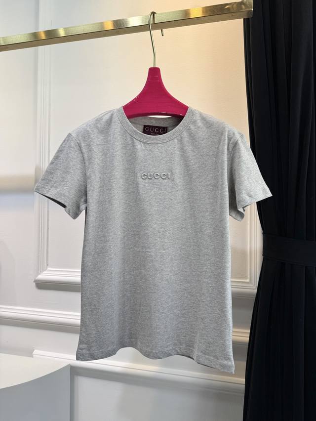 Gucci Minimalist Short-Sleeve T-Shirt 25 Early Spring Ss. Superior In Softness A