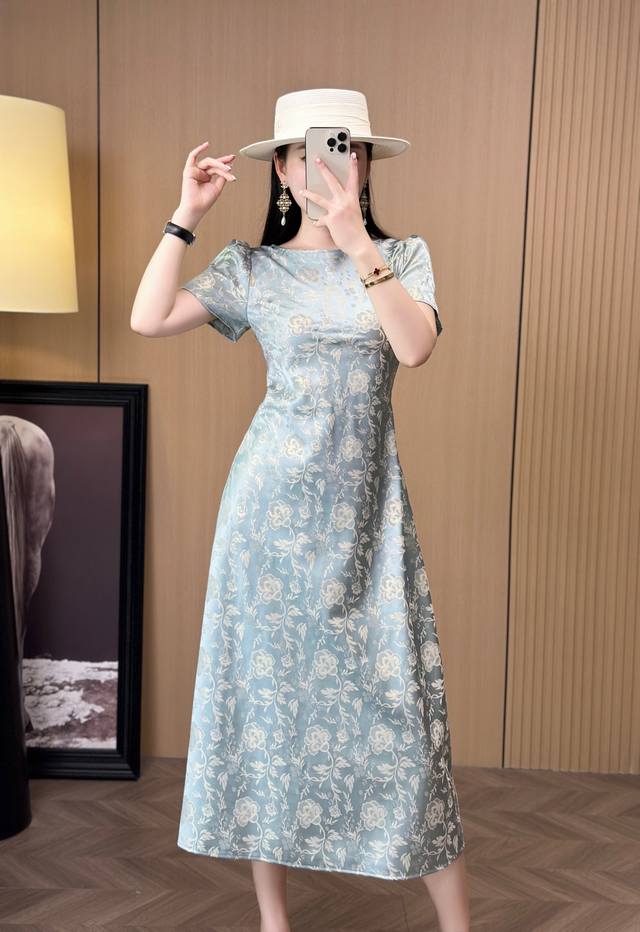 European-Style New Fashion Printed Dress, High-Quality And Reliable, Classic And