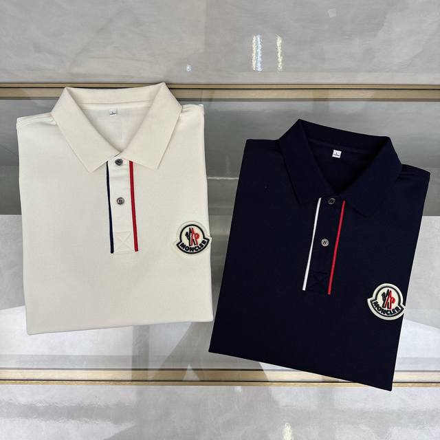 Moncler Ss Early Spring Top-Of-The-Line New Year's Polo Shirt. Premium Casual St