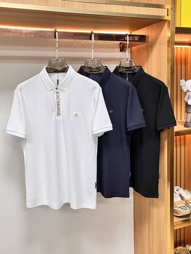Armani 2025 Spring/Summer Classic Polo Collar Design With A Simple Single-Button