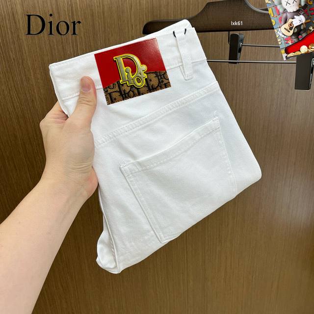 Dior 25S Spring/Summer Men's Casual Denim Pants.......Cotton Denim Fabric Constr