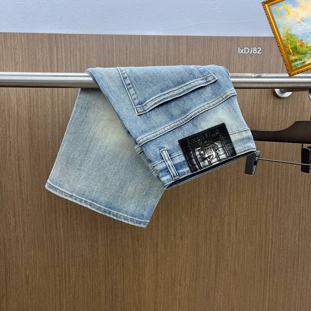 Givenchy 2025Ss Spring/Summer New Men's Denim Pants Shorts Selected Imported Den