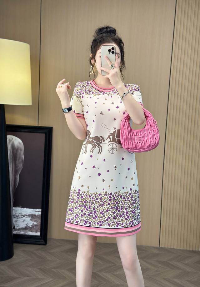 Summer Collection New Arrival Best Seller Recommendation Herm S-Inspired Dress,