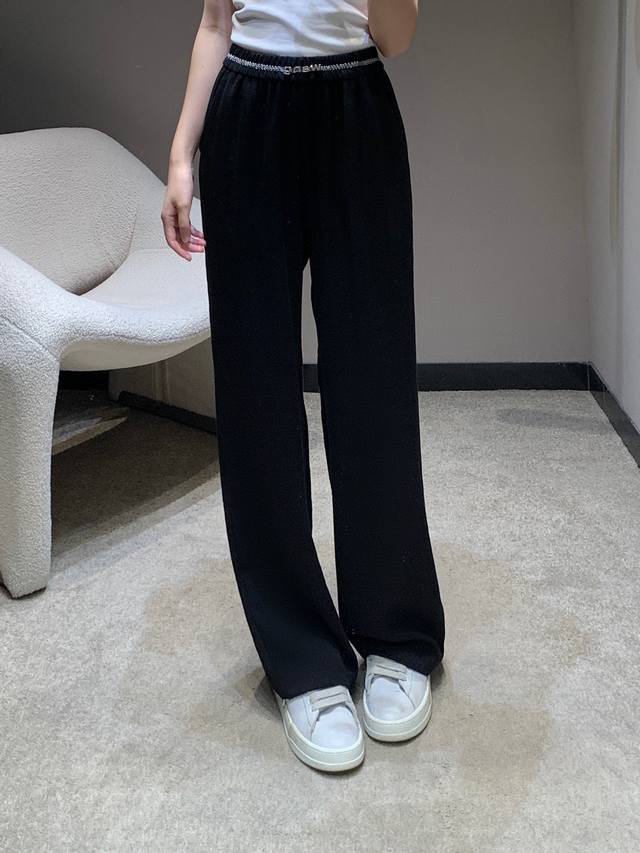 Pants Alexand*R Wang Lightweight Casual Long Pants With A Flowing, Soft Fabric T