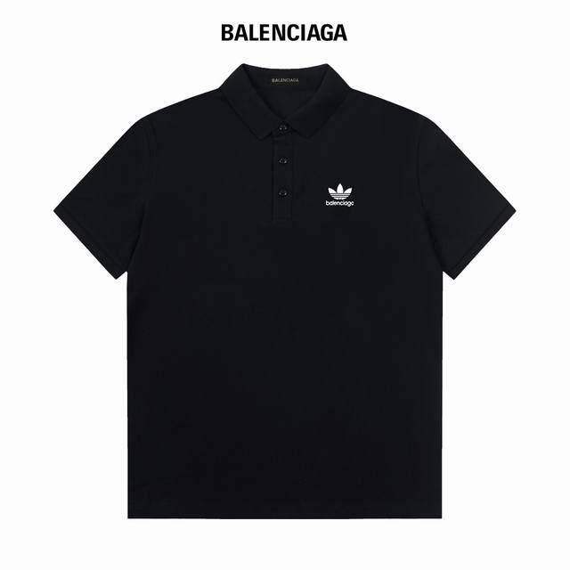 Balenciaga Parisian House Letter Logo Elegant Logo Polo Shirt Upgrade, Inspired