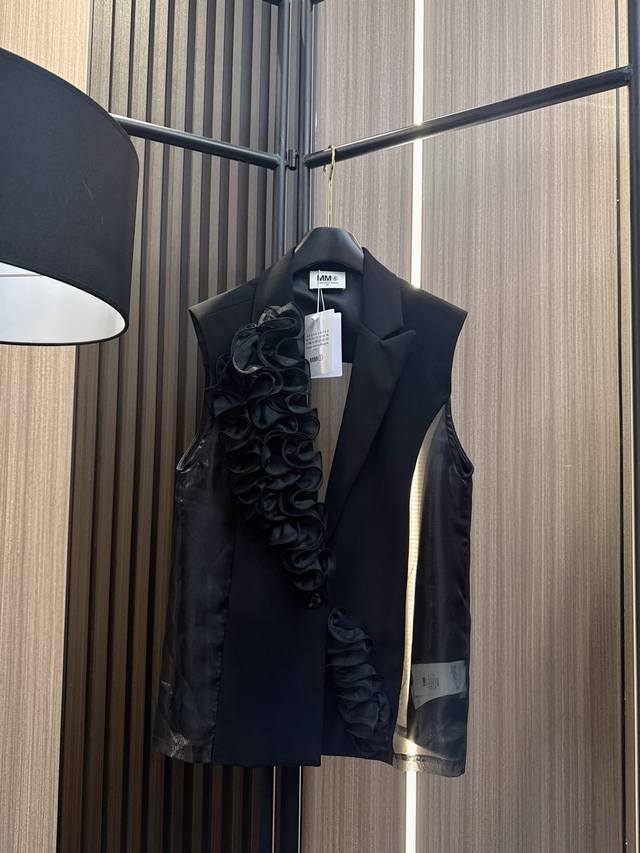 Mm62025 New Edition Vest Luxurious Western-Style Vest With Pearls Sparkling For