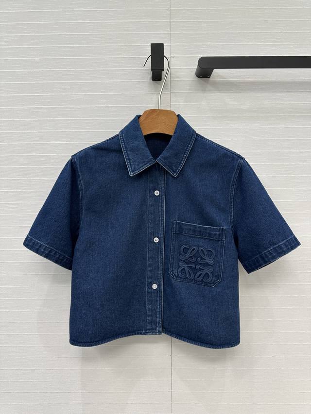 Best-Selling Recommendation: Lw Island Vacation Paula's Series Denim Short-Sleev
