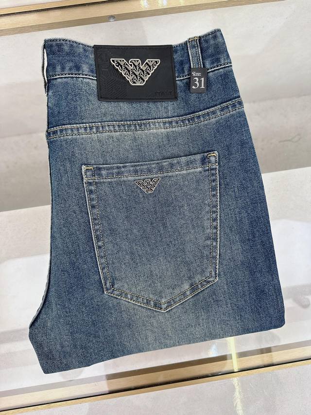Armani 2025 Spring/Summer New Arrival, Original Design Bestselling Jeans, Super
