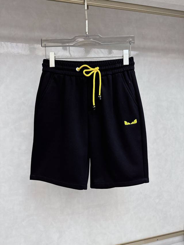 Fendi 2025 Summer New Men's Casual Shorts, Premium Custom-Made Breathable Fabric
