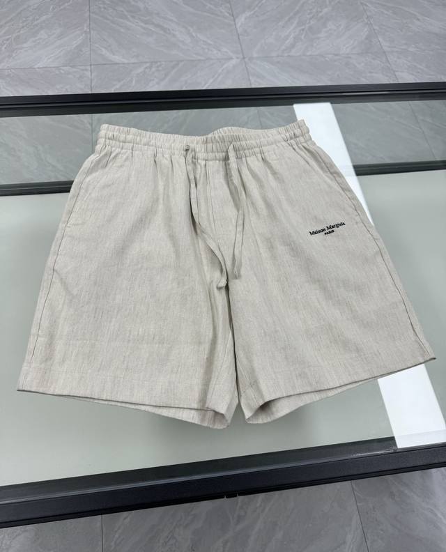 Margiela Hemp Gray Casual Shorts