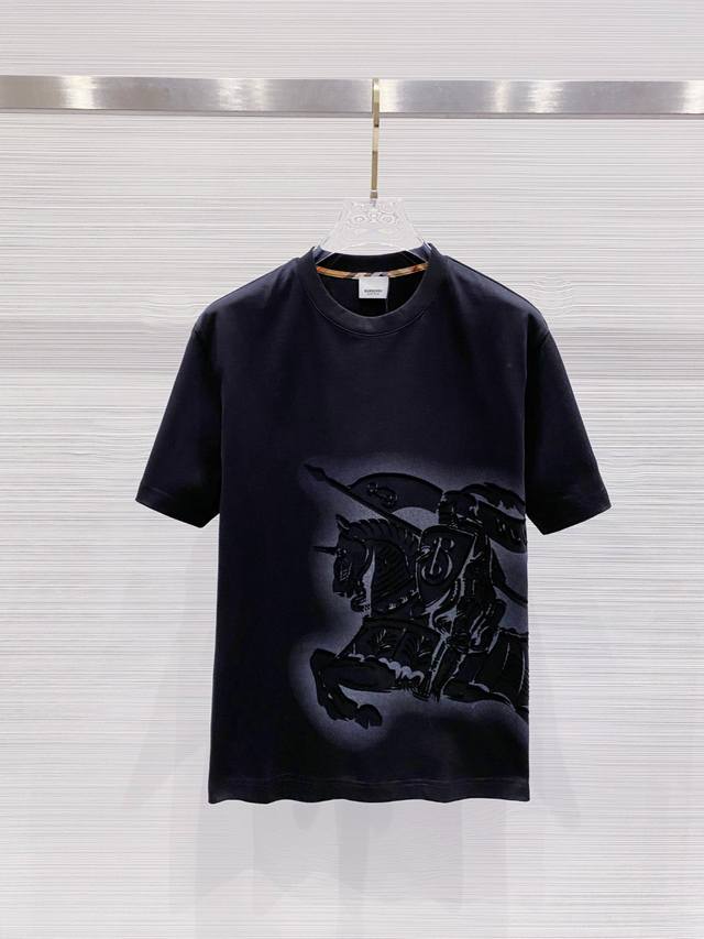 Burberry 2025 Early Spring New Arrival Unisex Short-Sleeve T-Shirt! Custom-Made