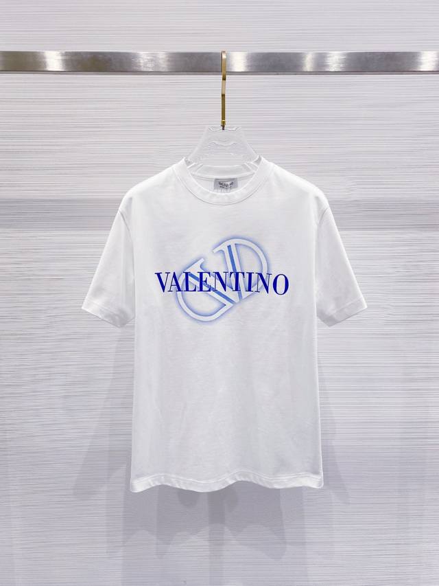 Valentino 2025 Early Spring New Arrival Unisex Short-Sleeve T-Shirt! Custom-Made