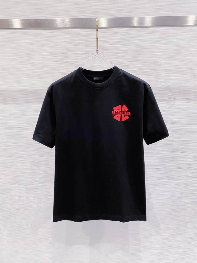 Paris Balenciaga 2025 Early Spring New Arrival Unisex Short-Sleeve T-Shirt! Cust