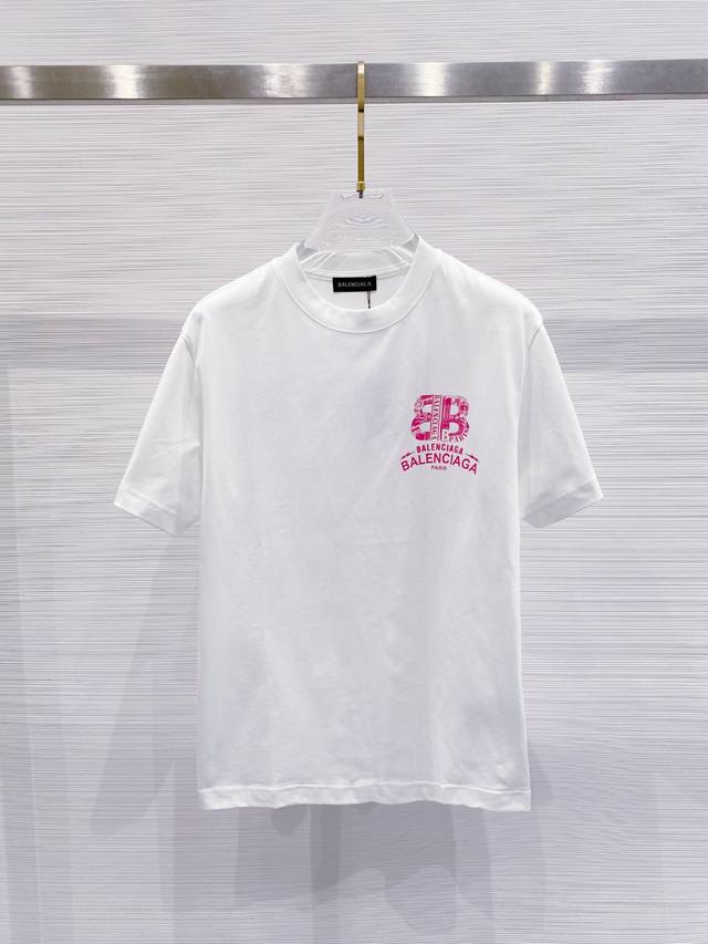 Balenciaga 2025 Early Spring New Arrival Unisex Short-Sleeve T-Shirt! Custom-Mad