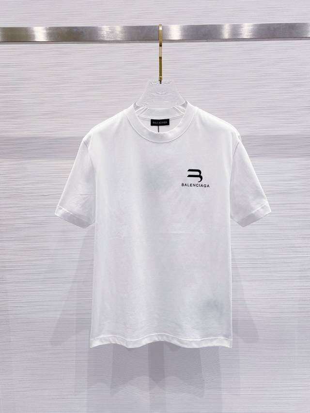 Paris Balenciaga 2025 Early Spring New Arrival Unisex Short-Sleeve T-Shirt! Cust