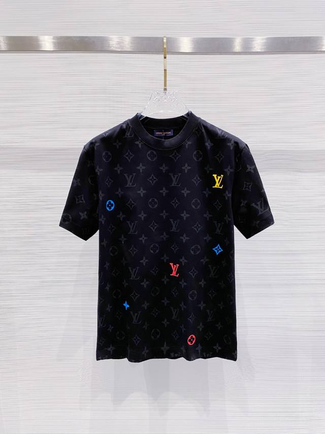 Lv 2025 Early Spring New Arrival Unisex Short-Sleeve T-Shirt! Custom-Made Exclus