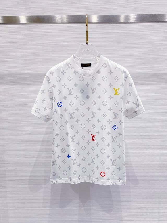 Lv 2025 Early Spring New Arrival Unisex Short-Sleeve T-Shirt! Custom-Made Exclus