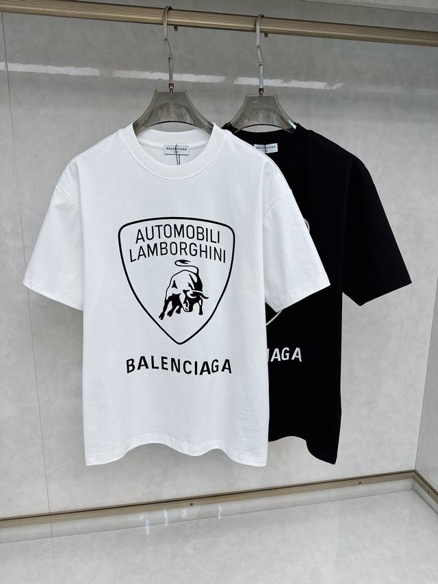 Balenciaga 2025 Spring/Summer New Arrival Exclusive Store Latest Short-Sleeve Ro