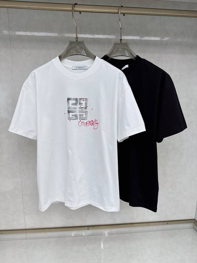 Givenchy 2025 Spring/Summer New Arrival Exclusive Store Latest Short-Sleeve Roun
