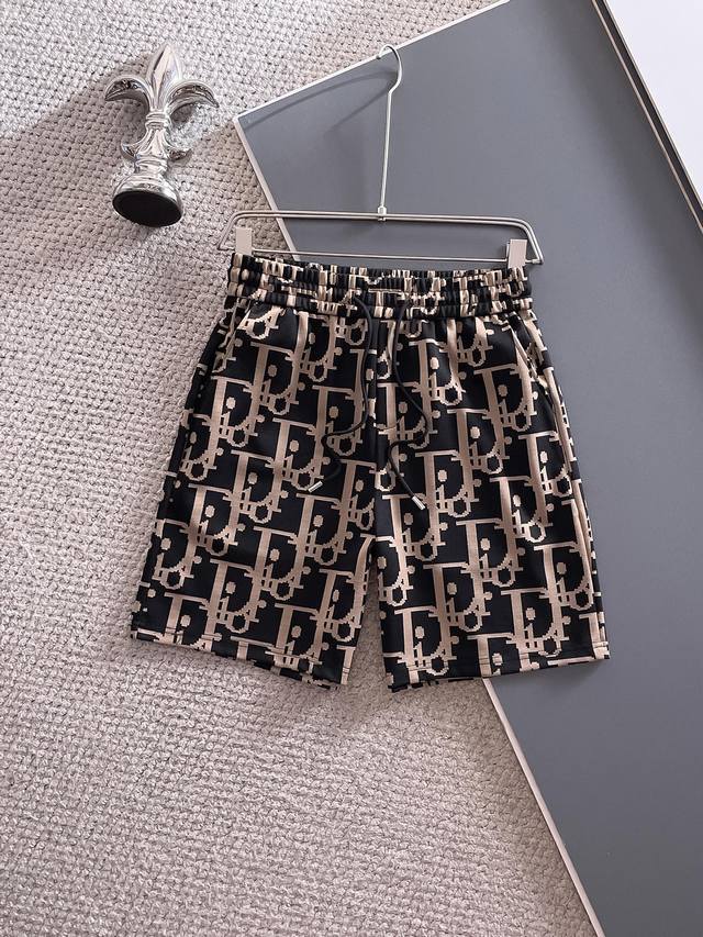 Three-Label Complete Shorts, Store-Synchronized Shorts, 2025 Summer New Men's Cl