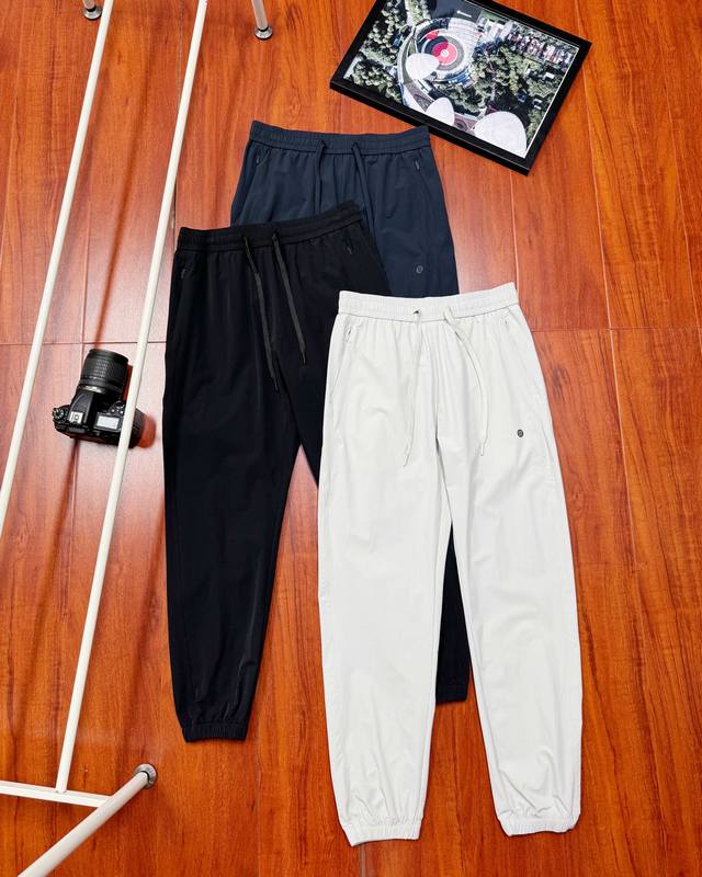 Original Quality Lululemon Outdoor Casual Quick-Drying Trousers Men's New Summer