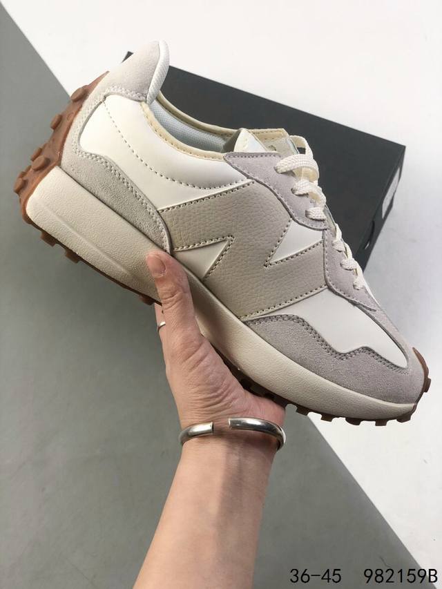 Genuine Label With Half Size New Balance Nb327 Series Retro Leisure Sports Joggi