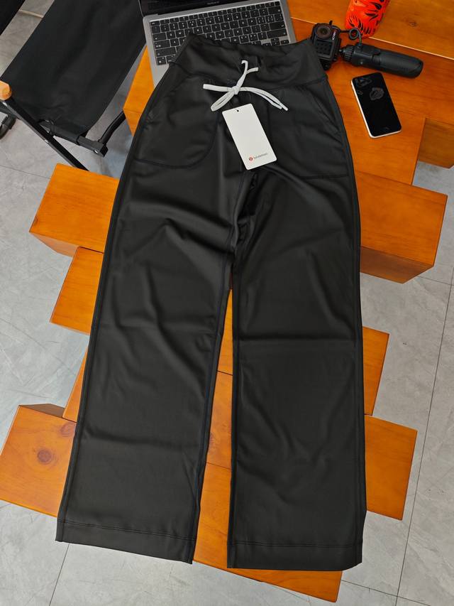 lululemon Throwback Still Series Nulu High Waist Straight 30'' Trousers Women