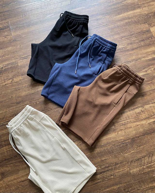 textured Men's Double-Sided Knitted Cotton Blend Shorts 9 BreathableLululemon