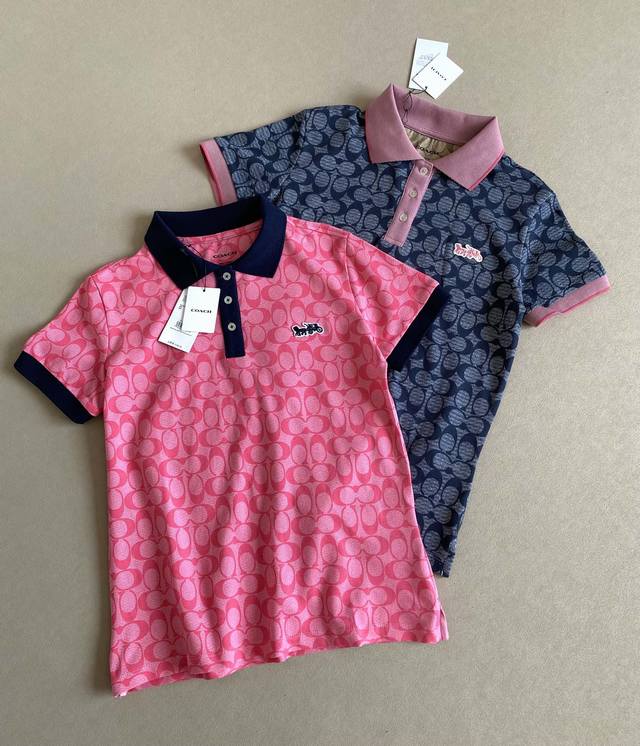 coach The New Goddess Polo Shirt Is A Hit Whoever Sells It. This Style Is Ver