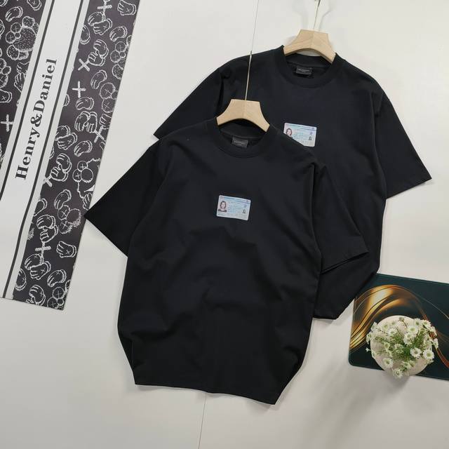Size Xs-L Hot-Selling Recommendation Balenciaga 2025 Ss Id Card Digital Printing