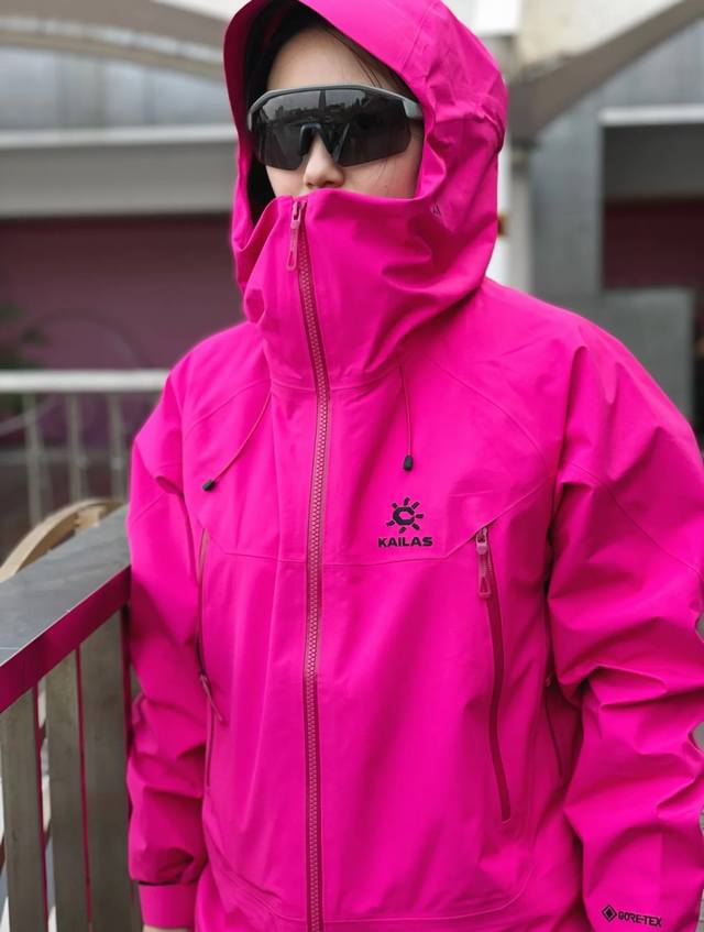 Model Picture - Kailas Mont-X Series Sports Outdoor All-Weather Hard Shell Profe