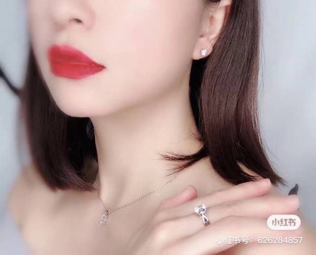 Actual Shot 690 Gift Swarovski Three-Piece Set Full Packaging With Receipt Swaro
