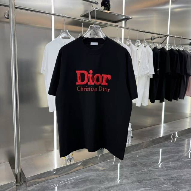 dior Dior 2025Ss New Silicone Letters Burst Cracks Three-Dimensional Concave