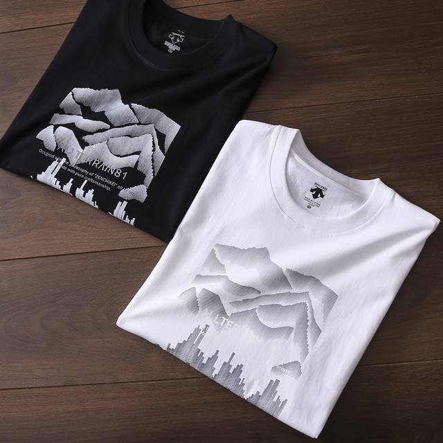 Strictly Selected Good Products Descente New Men's Round Neck Short-Sleeved T-Sh