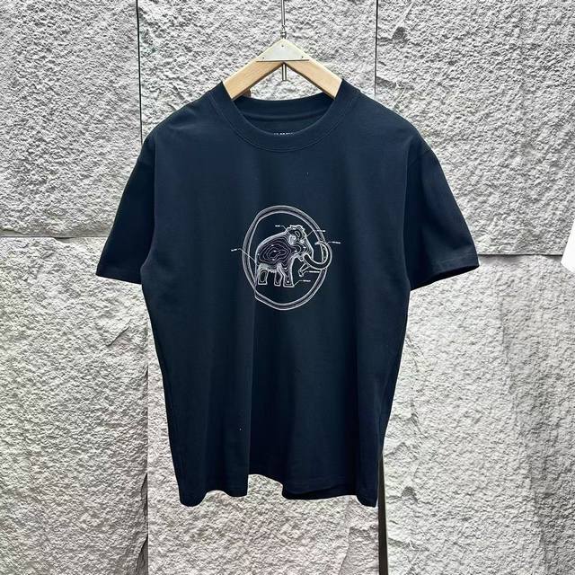 Mammut Urban Outdoor Commuter Men's Cotton T-Shirt 240G High Quality Fabric Thic