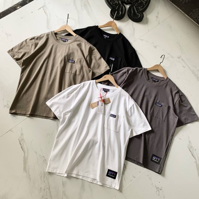 patagonia Patagonia Pure Cotton Simple Pocket Summer Men's Casual Versatile R