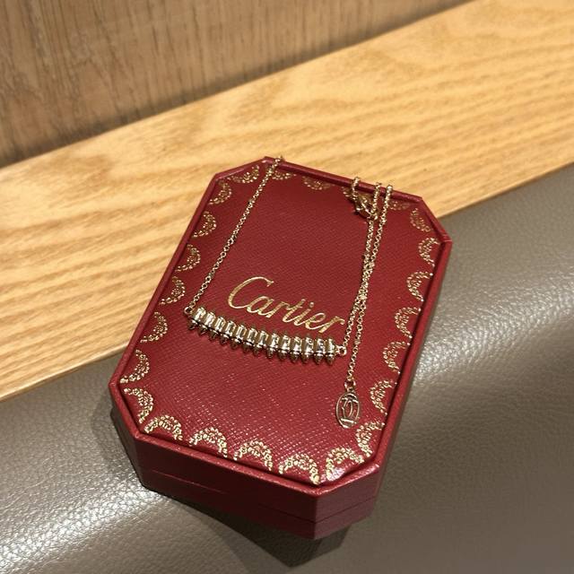 Cartier Necklace Rivet Necklace High Craftsmanship Product With Logo Original Ch