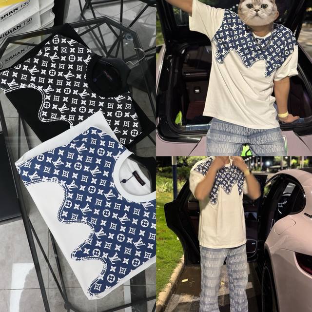 Details & Upper Body# Louis Vuitton Lv 2025 New Classic Monogram Full Print Clou