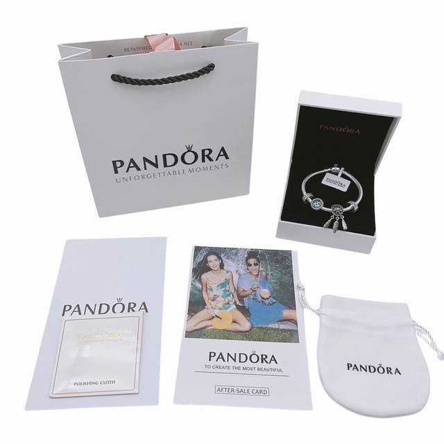 pandora Pandora Colorful Dream Bracelet Pandora Valentine's Day New Model Lif