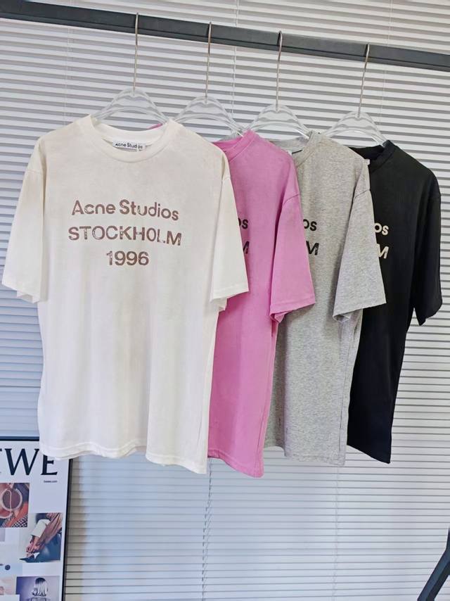 Real Shot High Version Old Cotton T-Shirt So Fashionable And City Like High-End