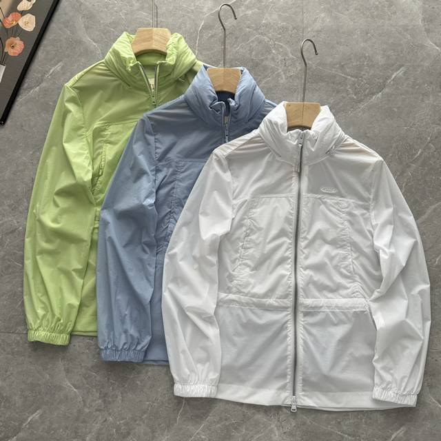 Hazzys Hooded Sports Jacket For Women 2025 Summer New Tops Skin Clothes Phiz Det