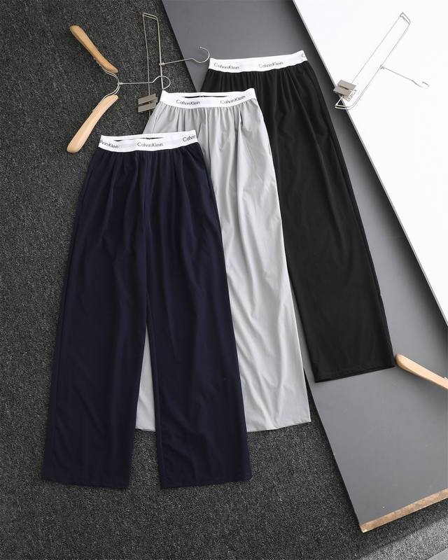 High Quality Calvin Klein Ss25 New Summer Waistband Letter Woven Quick-Drying Wi