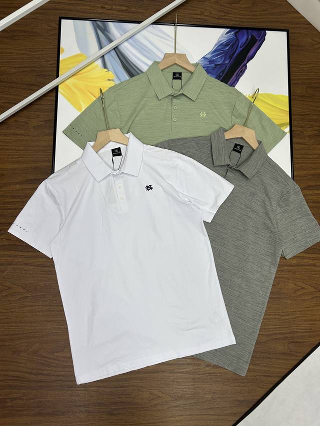 New 25Ss Men's Polo Shirt Lapel Style Design Kolonsport Unisex Sports Outdoor Po