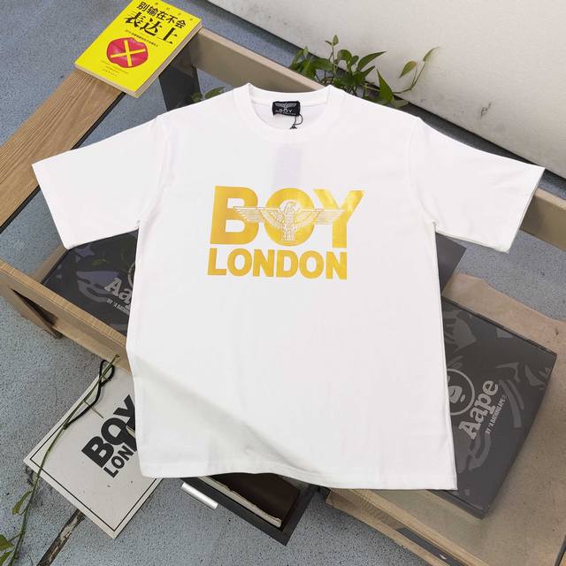 Style No. Dg25626 2025 New Boylondon Hot Stamping Large Letters Eagle Wings Punk